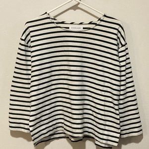 Everlane Striped Heavyweight Shirt
